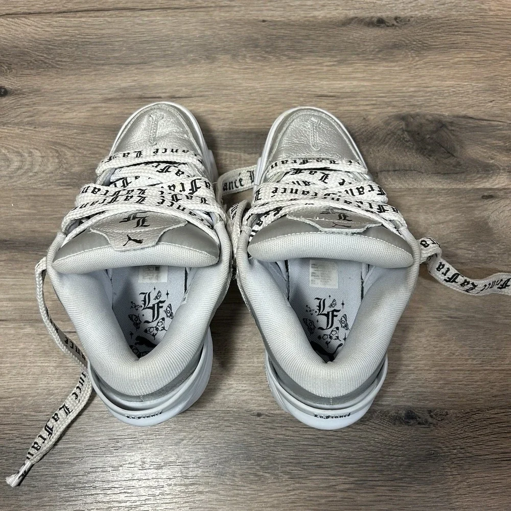 Puma La France Written‎ In Chrome Pack Silver Mist - Size 5 LaFrance Melo Ball